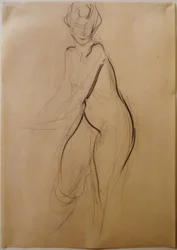 Standing Female Nude